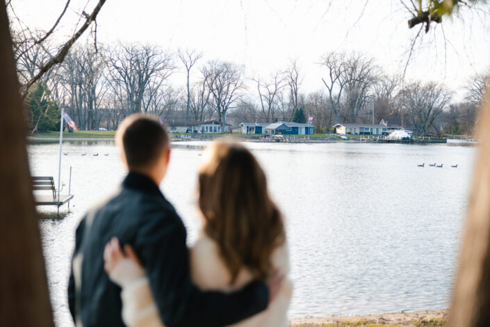 Backyard Engagement Session
