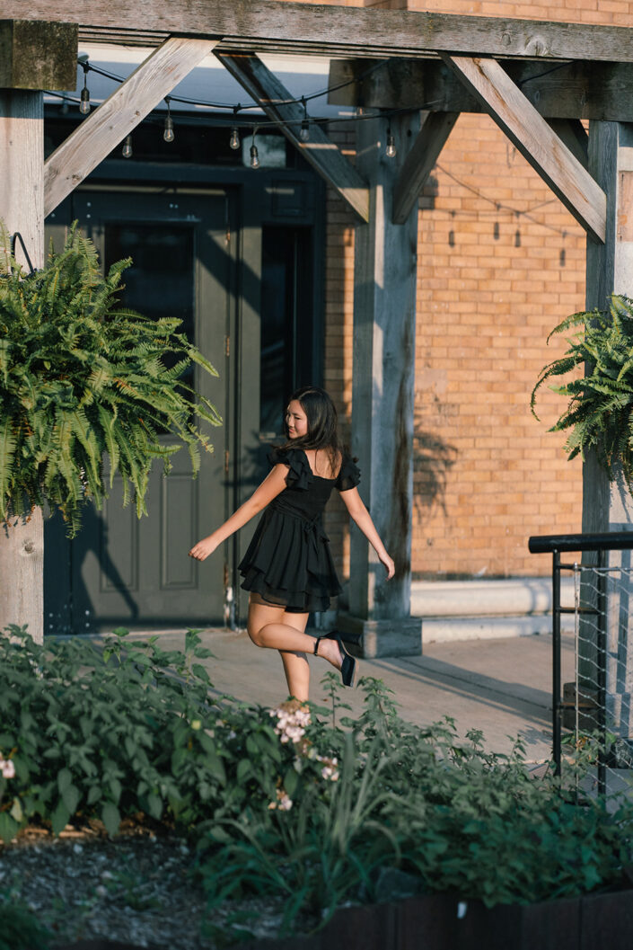 Senior photoshoot downtown Milwaukee