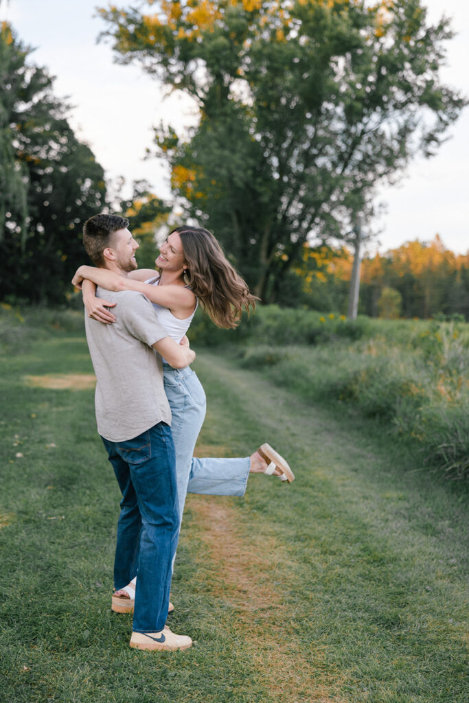 Engagement session in Milwaukee