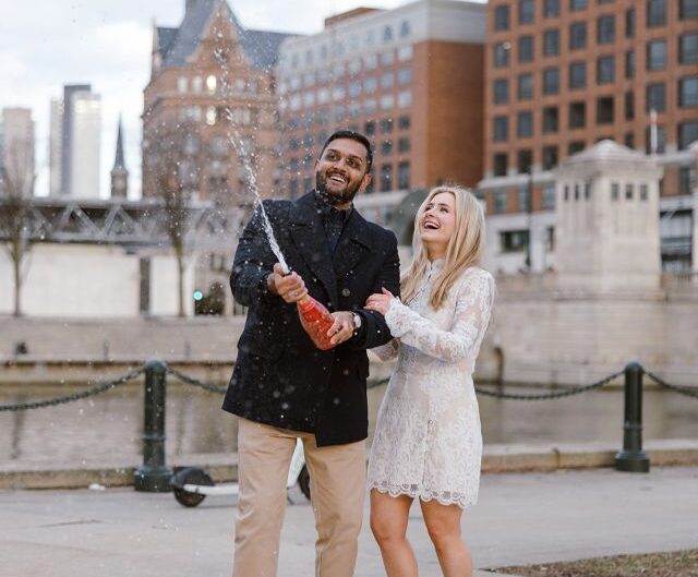 Surprise Proposal at Pere Marquette Park