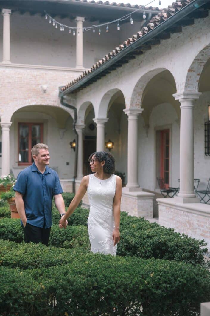 Villa Terrace Engagement Session