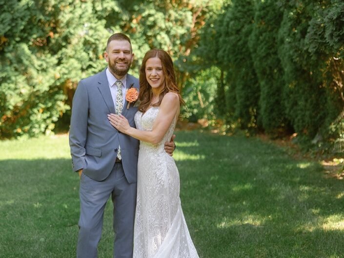 Intimate Backyard Wedding in Cedarburg, Wisconsin | C + J